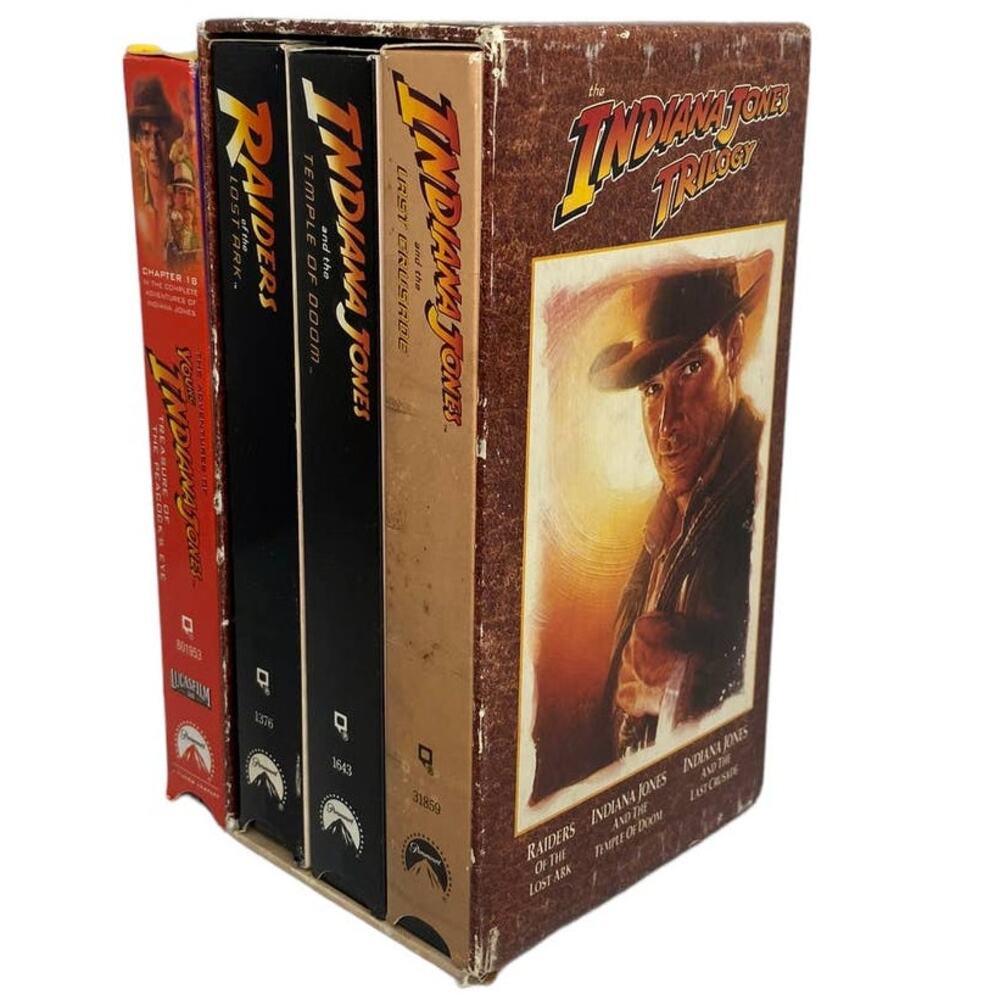 Indiana Jones VHS Bundle Box Set - Picture 10 of 15